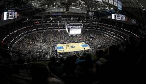 PLATZ 5: Dallas Mavericks - Zuschauerschnitt 2017/18: 19.777 - Auslastung: 103,0 Prozent