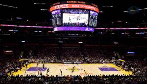 PLATZ 10: Los Angeles Lakers - Zuschauerschnitt 2017/18: 18.922 - Auslastung: 99,4 Prozent