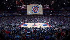 PLATZ 19: Detroit Pistons - Zuschauerschnitt 2017/18: 17.323 - Auslastung: 82,5 Prozent