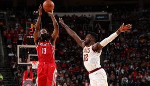 James Harden legte gegen die Cleveland Cavaliers ein Triple-Double auf