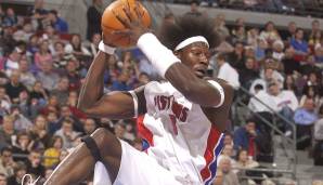 Platz 17: BEN WALLACE (1996-2012) - 3444 Offensiv-Rebounds in 1088 Spielen für die Bullets/Wizards, Magic, Pistons, Bulls und Cavaliers