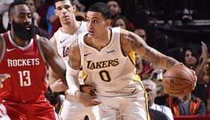 Kyle Kuzma scorte 38 Punkte gegen die Houston Rockets