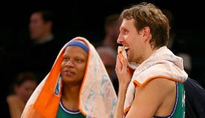 Dirk Nowitzki und Charlie Villanueva bei den Dallas Mavericks