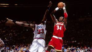 Platz 6: Hakeem Olajuwon - 16.484 Punkte in 689 Spielen – Teams: Rockets.