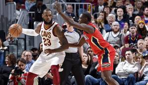 LeBron James war mal wieder der Topscorer der Cleveland Cavaliers