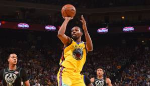 Platz 1: Kevin Durant (Golden State Warriors) - Player Option über 31,5 Mio. Dollar
