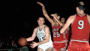 Platz 12: Boston Celtics (1960) - 46 Punkte im zweiten Viertel der ersten Playoff-Runde gegen die St. Louis Hawks - Ergebnis: 140:122
