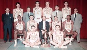 Syracuse Nationals (1949-1963): Die Sixers sind zwar schon ewig in der NBA, sie starteten aber unter anderem Namen. 1955 holten sie den Titel nach Syracuse.