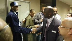 LeBron James traf Michael Jordan bereits vor seiner NBA-Karriere.