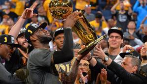 LeBron James gewann 2016 mit den Cleveland Cavaliers die erste Championship in der Franchise-Geschichte.