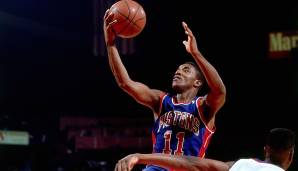 Isiah Thomas - Detroit Pistons: Als Anführer der Bad Boy Pistons war unter anderem Thomas Schuld daran, dass MJ es zu Beginn seiner Karriere nicht aus der ersten Runde der Playoffs schaffte.