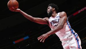 Platz 3: Joel Embiid (Philadelphia 76ers) - 1.710.229 Stimmen.