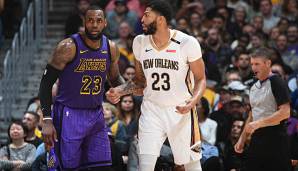 Spielen AD und LeBron bald zusammen bei den Lakers?