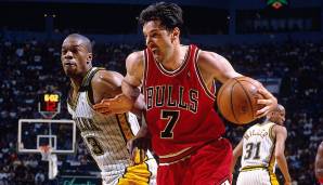 Platz 26: Toni Kukoc (1993-2006) - 5.614 Punkte in 587 Spielen von der Bank - Teams: Bulls, Sixers, Hawks, Bucks.
