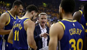 Warriors-Coach Steve Kerr war nach der Pleite gegen die Clippers angefressen.