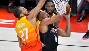 Rudy Gobert blockte gegen die Houston Rockets satte sieben Würfe, so viele wie zuletezt Draymond Green 2016 in den Playoffs. SPOX zeigt die Übersicht, welche Spieler die meisten Blocks in einem Spiel auflegten.