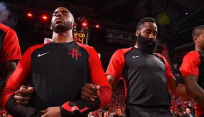 Chris Paul und James Harden bilden den Backcourt der Houston Rockets.