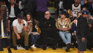 Los Angeles Lakers: Bei all den unzähligen Celebrities fällt die Wahl trotzdem ganz klar auf Jack Nicholson. Im Staples Center gehört der Schauspieler beinahe zum Inventar - bei großen Spielen.