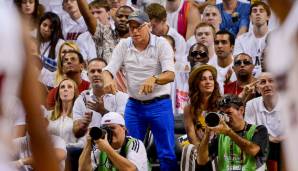 Miami Heat: Jimmy Buffett ist in Europa nicht ganz so bekannt, in den USA landete der Sänger unter anderem mit “Margaritaville” große Hits. Bei den Heat besitzt er schon lange eine Dauerkarte.