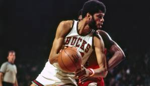 Platz 5: Kareem Abdul-Jabbar (Milwaukee Bucks) - 1974er Conference Finals gegen die Chicago Bulls: 34,8 Punkte pro Spiel