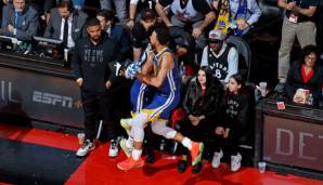 Drake ist nicht begeistert: Die Golden State Warriors zeigten in Spiel 2 der NBA Finals ihre DNA.