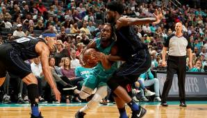 Kemba Walker (Point Guard), Charlotte Hornets - Stats 2018/19: 25,6 Punkte, 4,4 Rebounds, 5,9 Assists bei 43,4 Prozent FG (82 Spiele)
