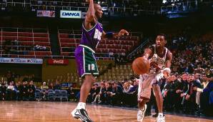 Platz 12: Tracy McGrady (von 1998 bis 2012 im Trikot der Raptors, Magic, Rockets, Knicks, Pistons und Hawks) - 4161 Assists in 938 Spielen.