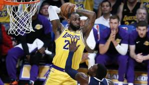 Platz 1: LeBron James (von 2004 bis heute im Trikot der Cavs, Heat und Lakers) - 8662 in 1198 Spielen (Stand: 14. Juli 2019).