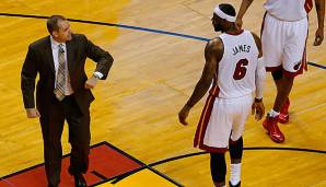 Frank Vogel coachte häufig die Indiana Pacers gegen LeBron James und die Miami Heat.