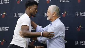 Pat Riley lotste Jimmy Butler nach Miami.