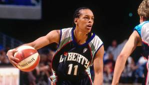 Teresa Weatherspoon: Als WNBA-Spielerin wurde sie 4x ins All-Star Team (1999-2003) und 2x zur Verteidigerin des Jahres (1997, 1998) gewählt. Zuvor auch international erfolgreich, gewann sie zwei Olympische Goldmedaillen und zwei Titel in Russland.