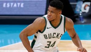 PLATZ 25: Giannis Antetokounmpo (Milwaukee Bucks) - 46,94 prozentige Wahrscheinlichkeit, in die Hall of Fame zu kommen.