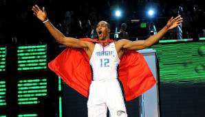 PLATZ 9: Dwight Howard (Orlando Magic, Los Angeles Lakers, Houston Rockets, Atlanta Hawks, Charlotte Hornets, Washington Wizards, Philadelphia 76ers) - 99,73 prozentige Wahrscheinlichkeit, in die Hall of Fame zu kommen.