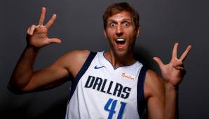 PLATZ 1: Dirk Nowitzki (Dallas Mavericks) - 100 prozentige Wahrscheinlichkeit, in die Hall of Fame zu kommen.