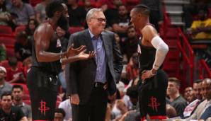 James Harden, Mike D'Antoni und Russell Westbrook sollen die Houston Rockets führen.