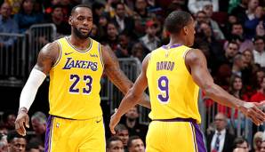 LeBron James und Rajon Rondo sollen für die Lakers Point Guard spielen.