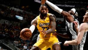 LeBron James hat die Los Angeles Lakers zum nächsten Sieg geführt.