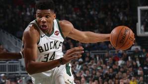 Giannis Antetokounmpo hat mit 15 Assists gegen die Blazers einen neuen Karriere-Bestwert verbucht. Damit reiht er sich in einen elitären Klub von Forwards ein, die mindestens 15 direkte Vorlagen spielten.