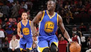 Platz 8: Draymond Green (Golden State Warriors) - 16 Assists gegen die Houston Rockets am 31. Dezember 2015 (ein weiteres Spiel mit mindestens 15 Assists).