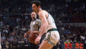 Platz 7: John Havlicek (Boston Celtics) - 16 Assists gegen die Phoenix Suns am 22. Februar 1972 (2 weitere Spiele mit mindestens 15 Assists).