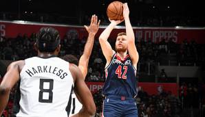 Davis Bertans trifft 45 Prozent seiner Dreier in dieser Saison.