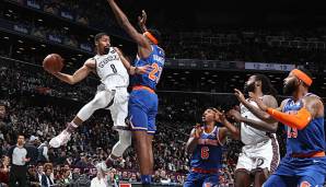 Spencer Dinwiddie und die Nets erwischen einen rabenschwarzen Abend gegen die Knicks.