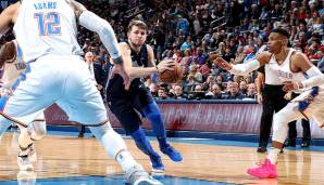 PLATZ 6: Luka Doncic (Dallas Mavericks) - 5,4 Punkte im vierten Viertel in der Saison 2018/19.