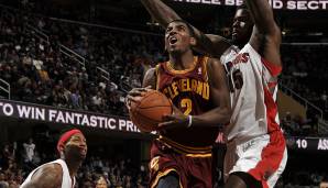 PLATZ 3: Kyrie Irving (Cleveland Cavaliers) - 6,4 Punkte im vierten Viertel in der Saison 2011/12.