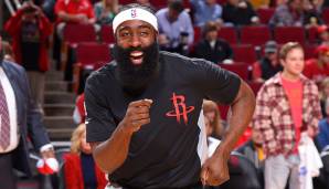 James Harden (Houston Rockets) - Platz 2 im Fan-Voting, Platz 2 im Player-Voting, Platz 2 im Medien-Voting.