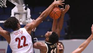 30. BOSTON CELTICS: Zeke Nnaji (Center) - Ist ein harter Arbeiter, der bei Arizona die Drecksarbeit erledigte. Nnaji ist eine kleine Wundertüte, da er zweifelsfrei enormes Potenzial besitzt, es aber zu selten zeigte.