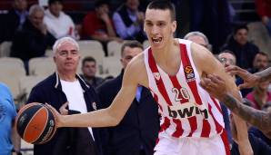 PLATZ 14: Aleksej Pokusevski (Olympiacos II, PF, 18 Jahre) - Stats: 9,9 Punkte, 7,3 Rebounds, 2,8 Assists und 1,7 Blocks bei 40 Prozent FG und 32,1 Prozent Dreier in 21,3 Minuten (12 Spiele)