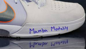 Bryant war für viele NBA-Spieler ein Vorbild. Hier ehrte beispielsweise Jaxson Hayes von den New Orleans Pelicans die Lakers-Legende, der den Schriftzug "Mamba Mentality" auf seinem Schuh anbrachte.