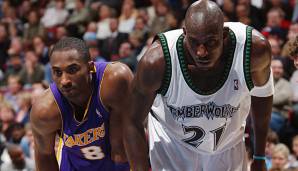 Kevin Garnett wollte 2007 mit Kobe Bryant bei den Los Angeles Lakers spielen.