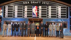 PLATZ 14: Draft 2012 - Score: 85 - 6 All-Stars (Anthony Davis, Bradley Beal, Damian Lillard, Andre Drummond, Draymond Green, Khris Middleton).